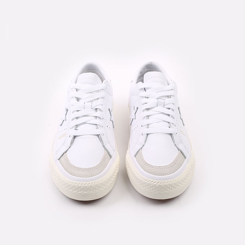 мужские белые кеды Converse One Star Pro AS OX 168658 - цена, описание, фото 6